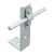 Hoekbeugel met plaat h=8cm galvanisch verzinkt 000-146 (1)