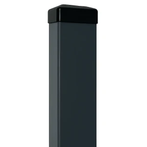 Hekwerkpaal 60x40x1,2 mm, lengte 2,0 m, grafiet RAL 7016
