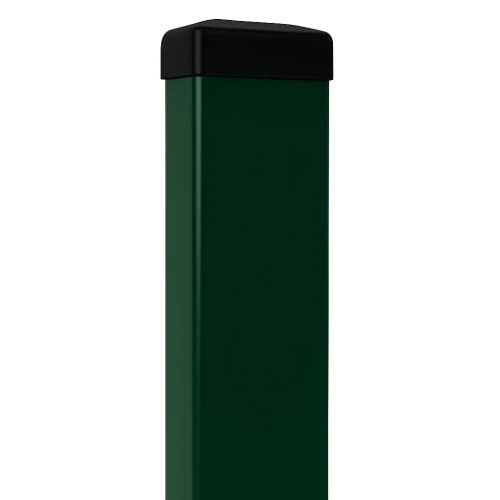 Hekpaal 60x40x1,2 mm, lengte 2,0 m, groen RAL 6005 000-195 (1)