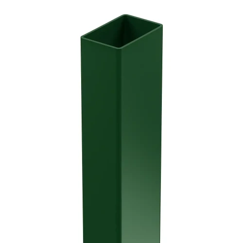 Hekpaal 60x40x1,2 mm, lengte 2,0 m, groen RAL 6005 000-195 (2)