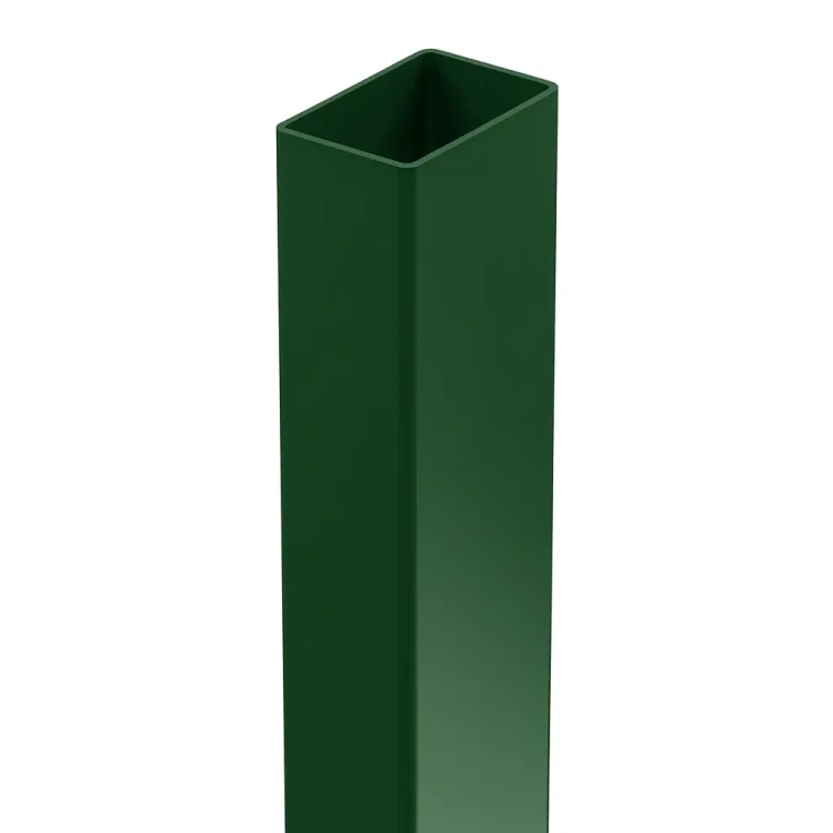 Hekpaal 60x40x1,2 mm, lengte 2,0 m, groen RAL 6005 000-195 (2)