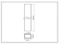 Hekpaal 60x40x1,2 mm, lengte 2,0 m, groen RAL 6005 000-195 (3)