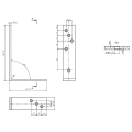 Hoekprofiel voor balk KB-3 120x80x35x4 000-121 (2)