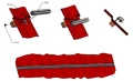 Schroef met dubbele schroefdraad voor adapters en driehoeken - M10x250 PV-06-02 (4)