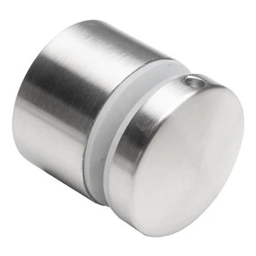 Puntbevestiging voor glas fi 50/30/M10x45, glas 8-21,52 mm, AISI 304, vlak systeem, satijn 000-262 (1)