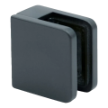 Glashouder 45x45x26 mm antraciet glas 6-10,76 mm zamak vlak systeem gelakt 000-269 (1)