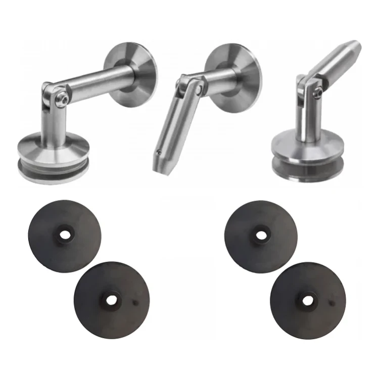 Glazen overkappingssysteem M12, 3-delig, voor trekker fi 12mm, glas 8-17,52mm (aisi304, universeel, satijn) (10) 000-285 (1)