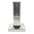 Verticale glashouder spigot 50x50/100x100 mm glas 12-17,52 mm AISI 304 satijn 000-291 (2)