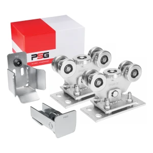 Rijwielenpakket KIT voor vrijdragende schuifpoorten 60 + accessoires