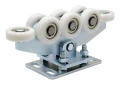 Pakket loopwagens 80 (8-rols. nylon rollen) KIT voor schuifpoorten met accessoires 000-305 (2)