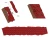 Dakhaak 291mm voor schuine daken - Roestvrij Staal (Beverstaart) PV-08-19 (2)