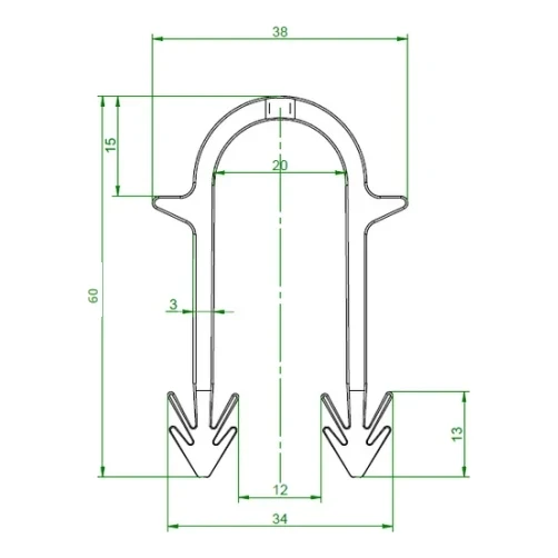 Tacker met krammen 60 mm (2700 st.) - KIT 000-259 (5)