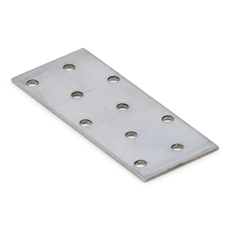 Geperforeerde plaat vlakke verbinder PP 2 40x100x2,0 000-359 (1)