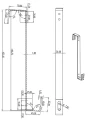 Dakhaak S450 voor schuine daken PV-08-01 (1)