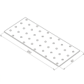 Geperforeerde plaat timmermansverbinder PP 9 80x200x2,0 000-366 (4)