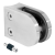 Glashouder 50x40x26 mm met pin, glas 6-10,76 mm, AISI 304, systeem 42,4, glanzend 000-264 (1)