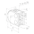Glashouder 50x40x26 mm met pin, glas 6-10,76 mm, AISI 304, systeem 42,4, glanzend 000-264 (3)