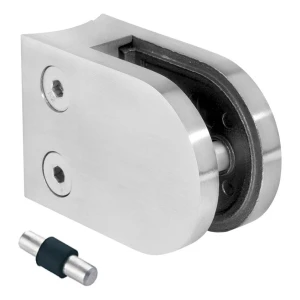 Glashouder 6-10,76 mm 63x45x28 mm pin AISI 304 systeem 42,4 mm glans