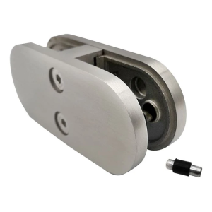 Glashouder 6-12,76 mm 180° 106x45x30 mm pin AISI 304 satijn