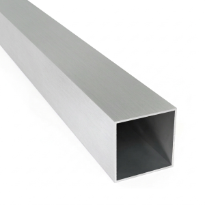 Aluminium vierkant profiel 40x40x2 mm lengte 6 m PA38 EN AW-6060 T66