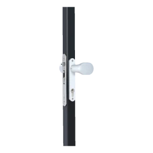 Locinox – aluminium deurklink voor hekje, zilver, vast/draaiend functie