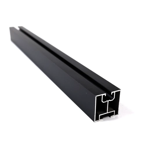 Aluminium profiel 40x40mm 10cm geanodiseerd voor hamerbouten PV-01-12-AN (1)