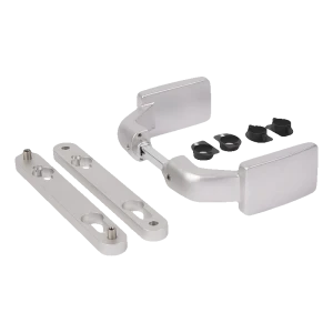 Locinox – geanodiseerde aluminium deurkruk met vergrendeling voor hekken en poorten