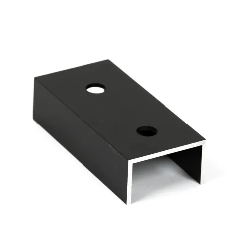 Profielconnector 10cm Geanodiseerd PV-18-04