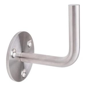 Leuningbeugel voor lassen fi 70/14mm wandmontage AISI304 satijn