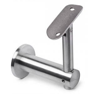 Wandbevestiging leuning fi 50mm scharniersysteem AISI304 systeem 42,4 satijn