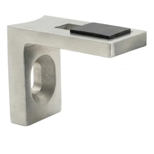 Glassteun 40x35x20 mm AISI304 systeem 42,4 satijn