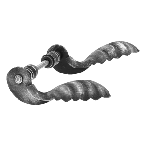 Postal – gesmede decoratieve poortgreep H160×L90 mm complete set