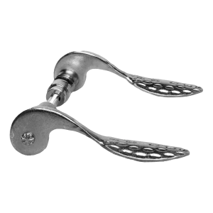 Postal – gesmede deurgreep verzinkt H155×L85 mm compleet