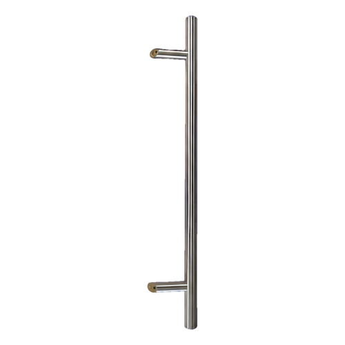 Ronde eenzijdige deurgreep 32×800 mm – roestvrijstaal AISI 304, satijn, 45° bevestiging 000-723 (1)