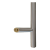 Ronde eenzijdige deurgreep 32×800 mm – roestvrijstaal AISI 304, satijn, 45° bevestiging 000-723 (2)