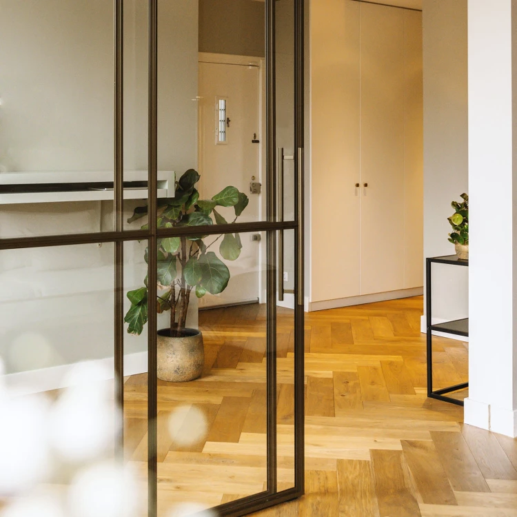 PSG eenzijdige deurgreep rond fi 32 mm geborsteld – 300 mm, AISI 304 000-767 (3)