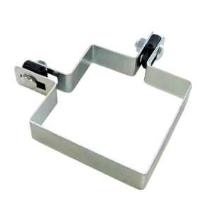 Hoekbeugel voor hekpanelen 100x100 mm verzinkt