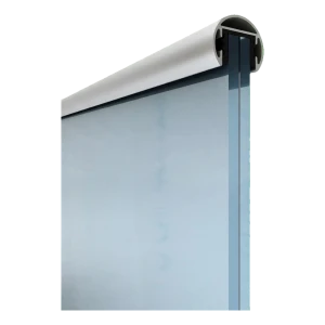 Kozza – ronde aluminium handgreep Ø40 mm voor glas 16–21,52 mm, lengte 5 m, mat geanodiseerd