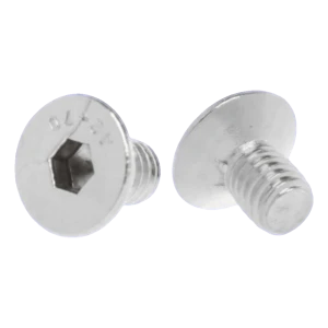 Verzonken kop schroef M6x10 DIN 7991 – roestvrijstaal A2 (AISI 304), zeskantbus