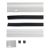 Kozza KB5000 – compleet Frans balkon aluminium H1100 mm, vlak systeem, mat geanodiseerd 000-850 (6)