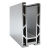 Kozza KF 1000 – aluminium U-profiel voor volledig glazen balustrades 5000 mm met waterafvoer 000-878 (1)