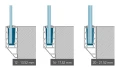 Kozza KE 120 – U-profiel voor volledig glazen balustrades 5000 mm, zijmontage 000-877 (9)