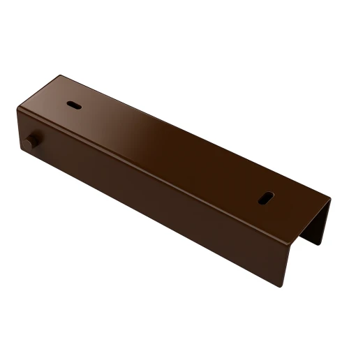 C-profiel connector beugel voor funderingsplaat 200x50 bruin GPV-700-35 (1)