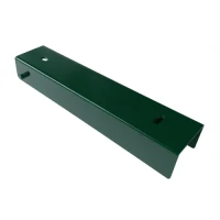 C-profiel connector beugel voor fundering 250x50 groen