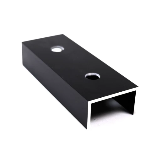 Profielconnector 12cm Geanodiseerd PV-18-05