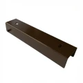 C-profiel connector beugel voor funderingsplaat 250x50 bruin GPV-700-40 (1)