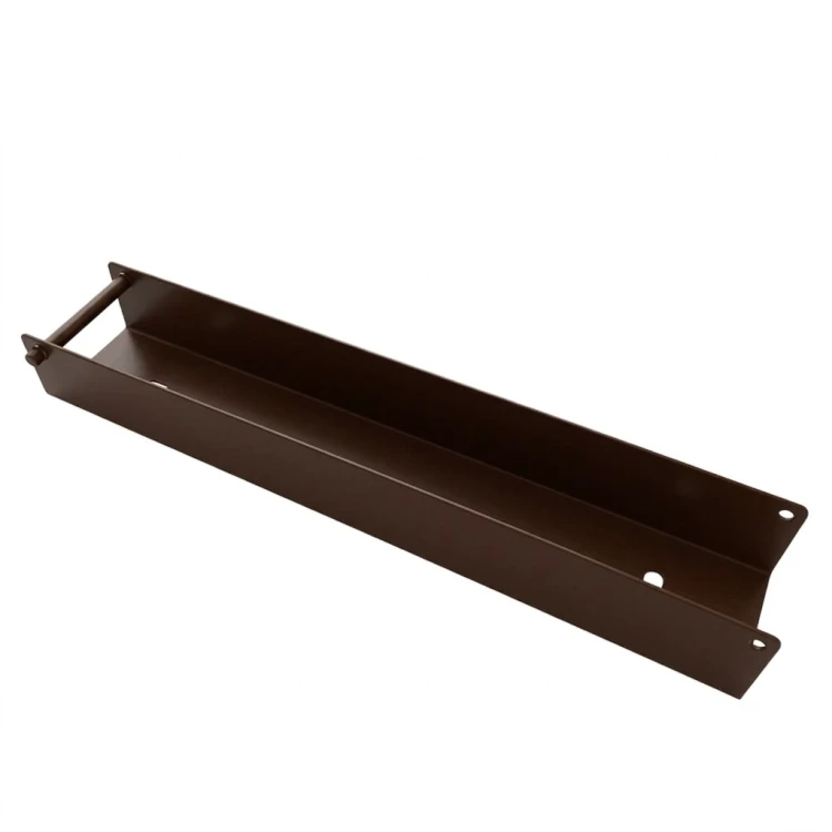 C-profiel verbinder steunbeugel voor ondermuurtje 300x50 bruin GPV-700-55 (2)