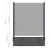 Hoekpaal balustrade 45x45x1283mm glas 8,72mm donkergrijs Kozza KR7500 000-890 (7)