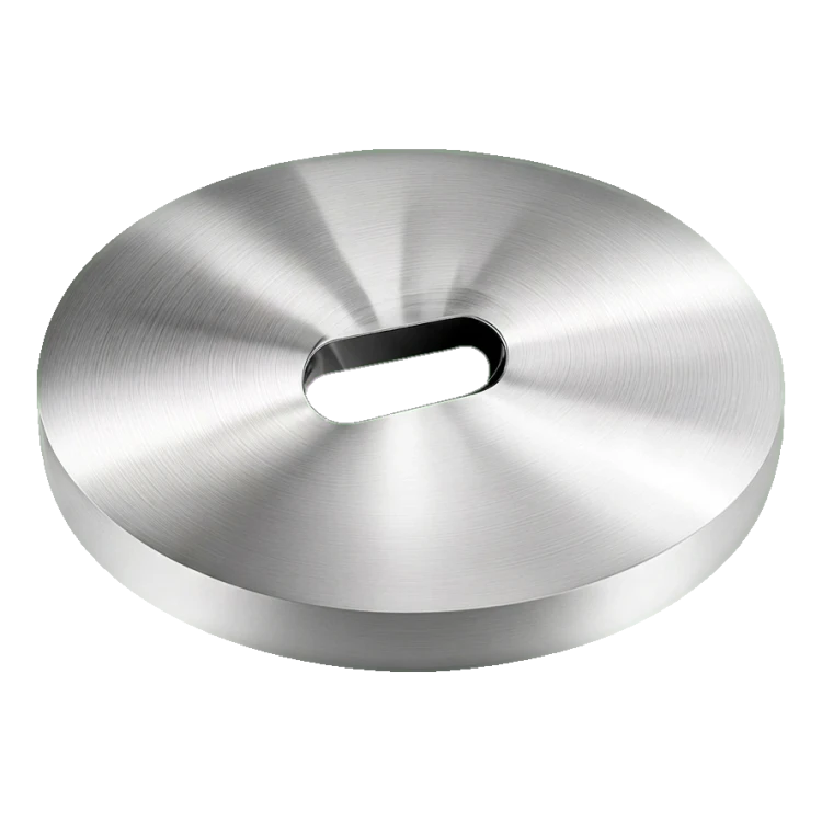 PSG afstandshouder voor puntbevestigingen ø 50 mm / 5 mm – ovaal gat, AISI 304 satijn 000-896 (1)