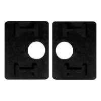 PSG klemrubber 8,76 mm voor puntbevestigingen glas 52K2 / 90K5 / 18K5